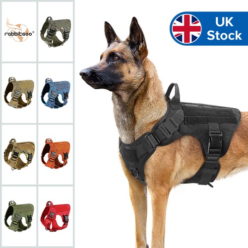 Rabbitgoo tactical dog harness - dog,