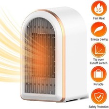 Heater Fan Electric Space Heater Low Energy Ceramic Fast Heating Fan Portable