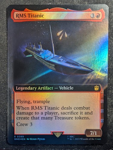 Rms titanic foil extended - titanic,