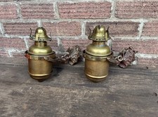 Antique Pair Ship Wall Mounted