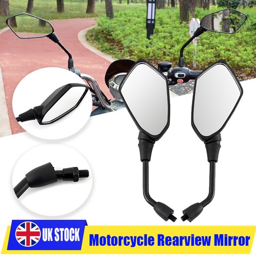 10mm black motorcycle - 2x,