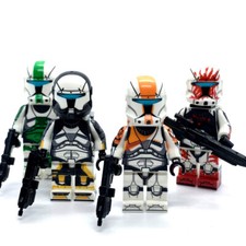 Custom Delta Squad Lego Boss Fixer Scorch Sev Minifigures Star Wars Clone Wars
