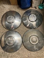4 Original VW T2 Hub Caps