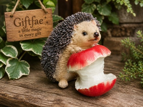 Woodland hedgehog ornament - woodland,