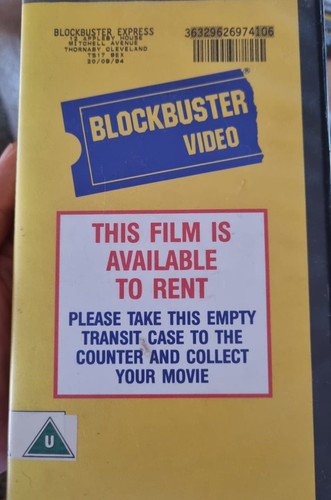 Bambi rare blockbuster video - rare,