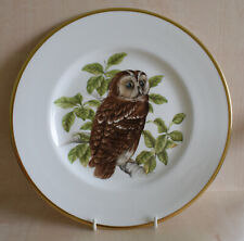 COALPORT ENGLAND 10.75” COLLECTOR DECORATIVE PLATE - BRITISH BIRDS THE TAWNY OWL