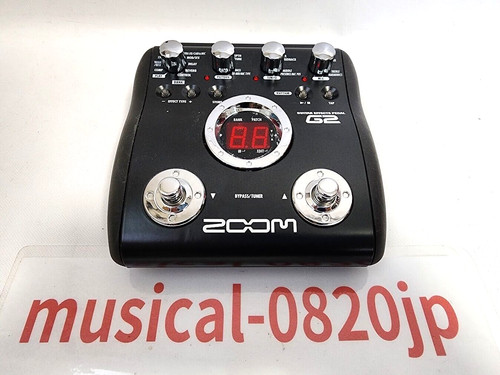 Zoom multi effects guiter - g2, multi-effects