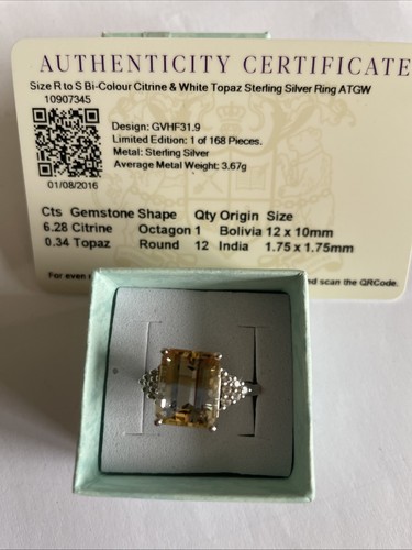 Gemporia 28ct citrine - 6.28ct,