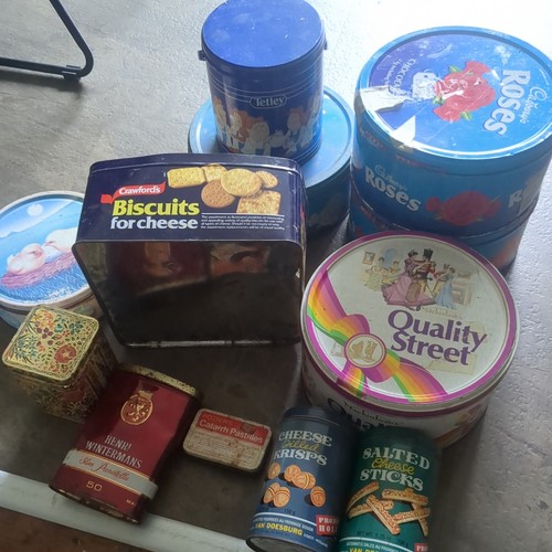 Vintage empty food - food, tins