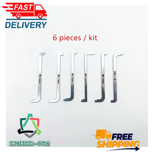 6pcs locksmith repair tool set - 6pcs,