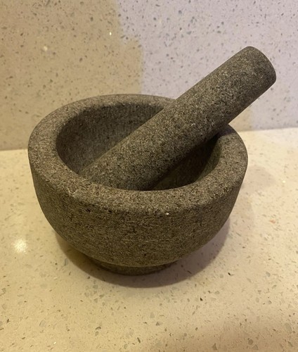 Granite pestle mortar set - granite,