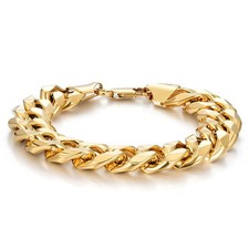 Men's 9ct Gold Filled Cuban