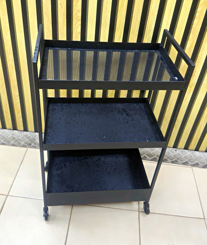Black tier metal - black, kitchen