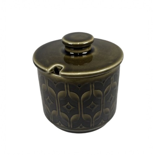 Hornsea heirloom jam pot olive - hornsea,