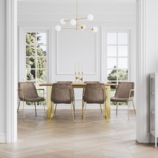 Reese Set of 2 Armchair Taupe