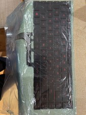 UK Red Backlit keyboard for
