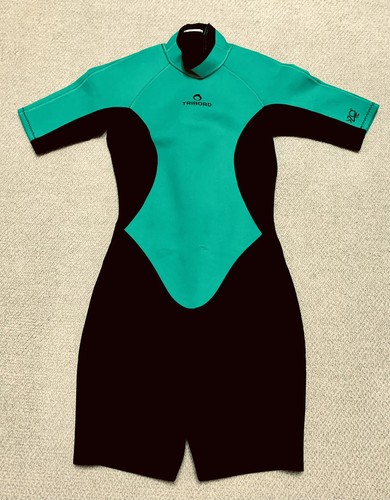 Women tribord green - green, black