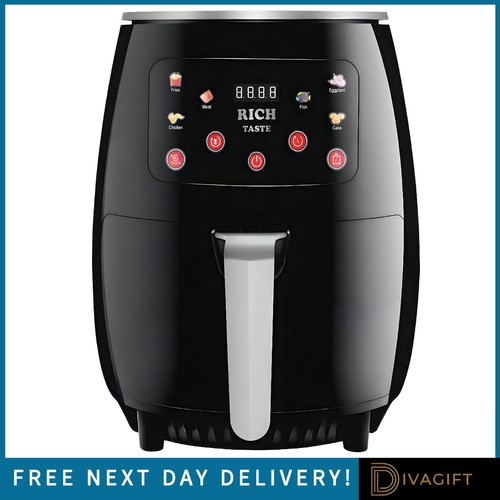 Air fryer single basket oil - 6l,