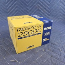 Daiwa Regal-X 2500C Spinning Reel 3 Ball Bearings, ABS, Twist Buster - Complete 