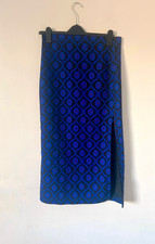 Zara | Blue & Black Midi