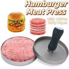 Circular Burger Mold Burger
