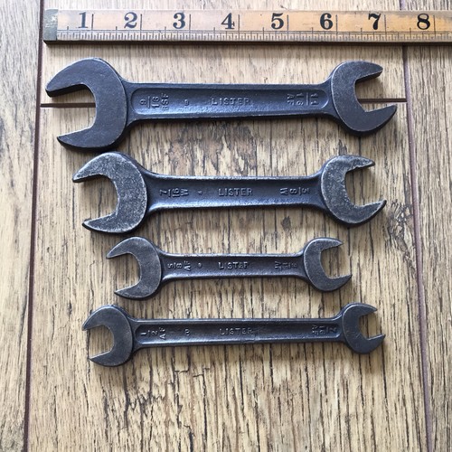 Vintage lister spanner s - lister, spanner’s