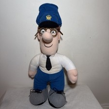 Vintage Postman Pat Soft Plush Toy 14”