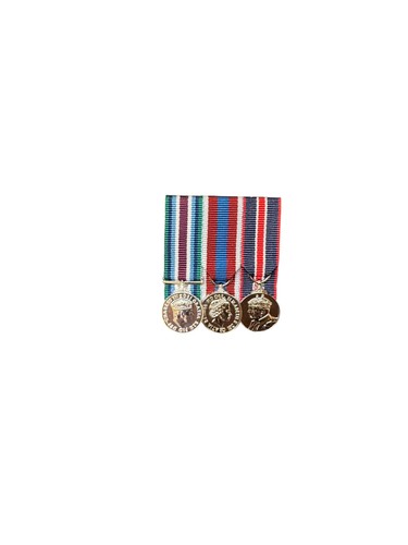 Court mounted miniature medal - miniature,