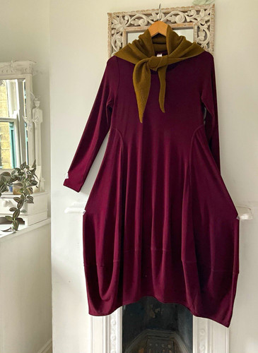 Marla wayne burgundy cocoon - wayne,