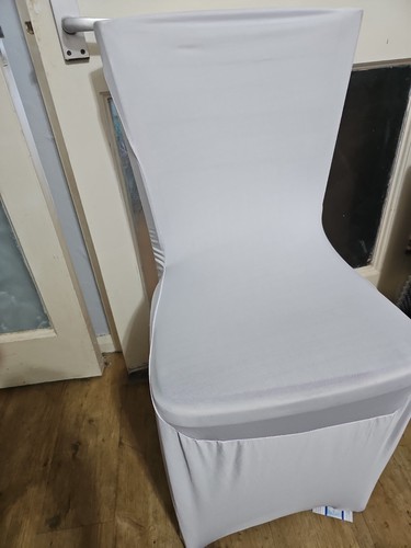 White stretch chair covers for - white,