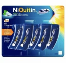 4 X Packs Of NiQuitin Mint 4mg