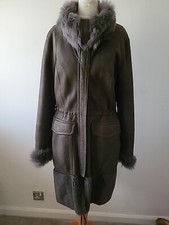 MARC CAIN LAMB SHEARLING COAT