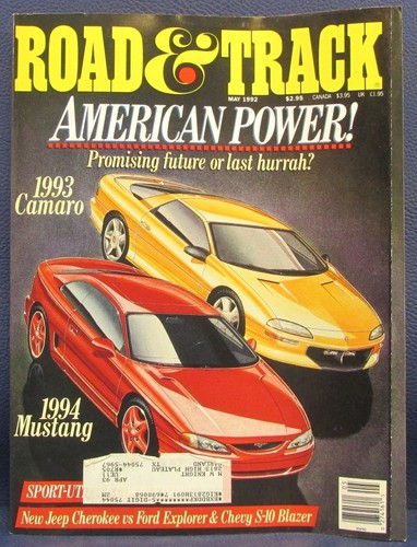 Road track magazine - road,