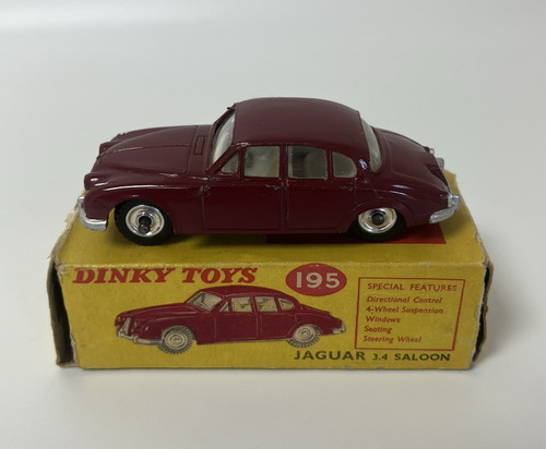 Vintage dinky toys 195 - 195, jaguar