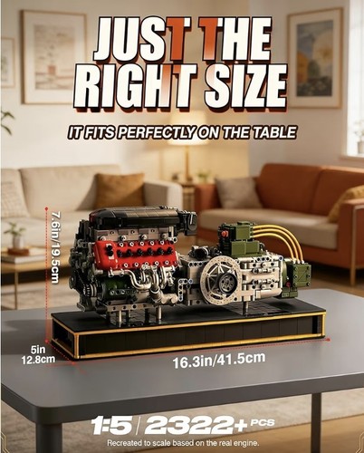 V12 engine model - v12, runs