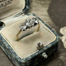 2.25 Ct Round Cut 3-Stone