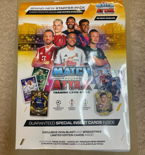 Topps match attax starter - starter, pack
