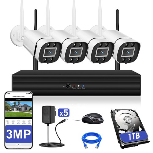 3mp wireless cctv - 3mp, system