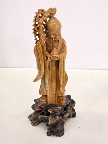 Chinese soapstone statue - chinese,