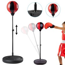 Punching Bag with Stand Height Adjustable Boxing Bag Free Standing Speed Ball