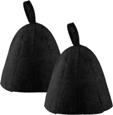 Sauna Hat 2PCS Felt Sauna Cap