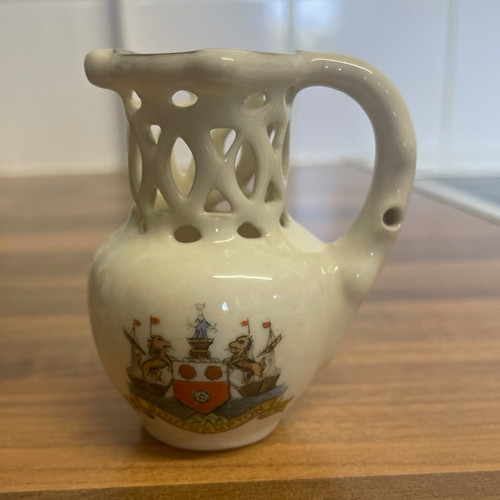 Antique crested ware - crested,