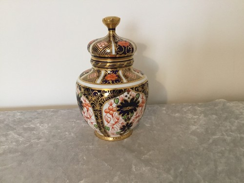 Antique royal crown derby - crown,