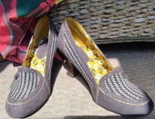 Ruby Shoo Flora Louis Grey