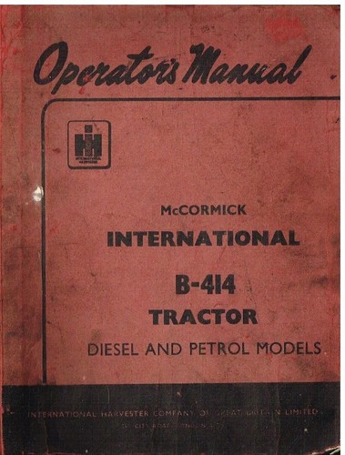 Mccormick international - ih,