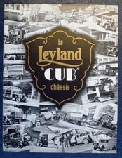 LEYLAND CUB LORRY CHASSIS Truck Sales Brochure FRENCH TEXT c1936