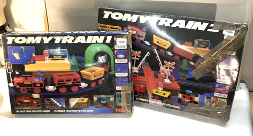 Vintage 80s tomy train set - tomy, (1