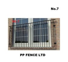 UK Building Regulations Juliet Balcony , Railings ( No. 7 ) 1200 mm - 5000 mm