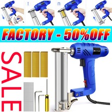 Nail Gun & Staple Gun 2in1 Electric Heavy Duty Stapler Nailer Home Work Tool
