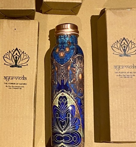Ayurveda pure copper bottle - ayurveda,